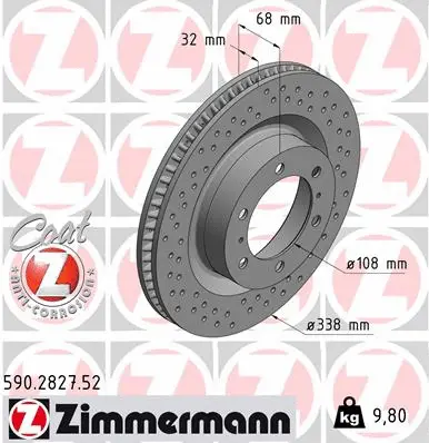 Brake Disc (590.2827.52)