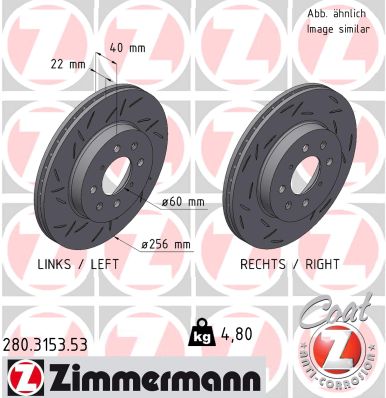Brake Disc (280.3153.53)