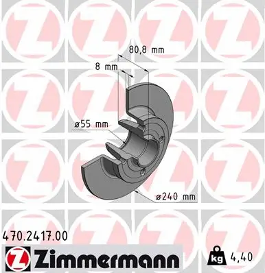 Brake Disc (470.2417.00)