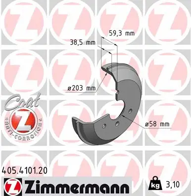 Brake Drum (405.4101.20)