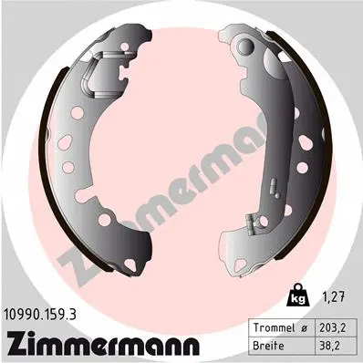 Brake Shoe Set (10990.159.3)