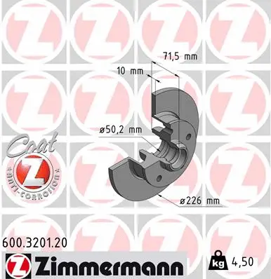 Brake Disc (600.3201.20)