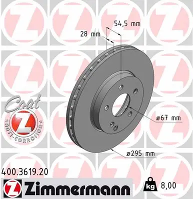 Brake Disc (400.3619.20)
