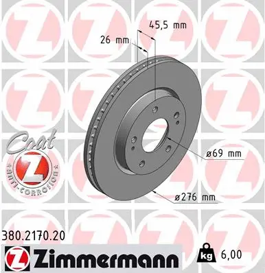 Brake Disc (380.2170.20)