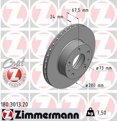 Brake Disc (180.3013.20)