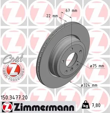 Brake Disc (150.3477.20)