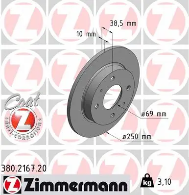 Brake Disc (380.2167.20)