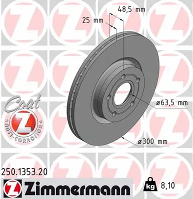 Brake Disc (250.1353.20)