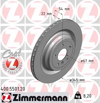 Brake Disc (400.5501.20)