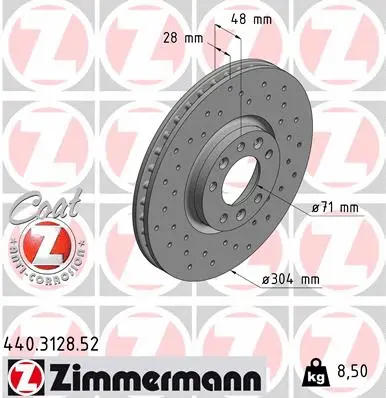 Brake Disc (440.3128.52)