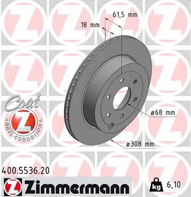 Brake Disc (400.5536.20)