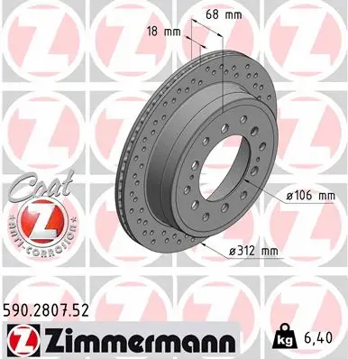 Brake Disc (590.2807.52)