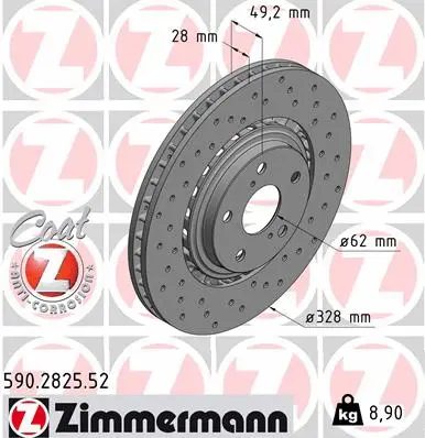 Brake Disc (590.2825.52)