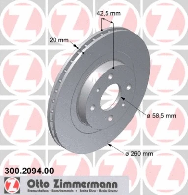 Brake Disc (300.2094.00)