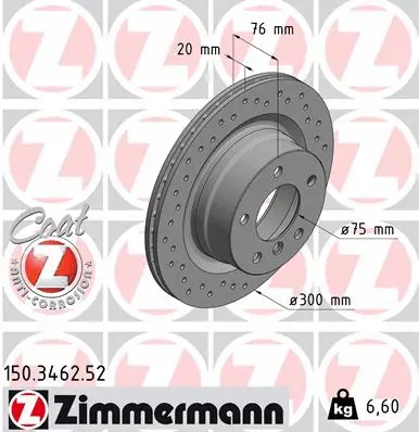 Brake Disc (150.3462.52)