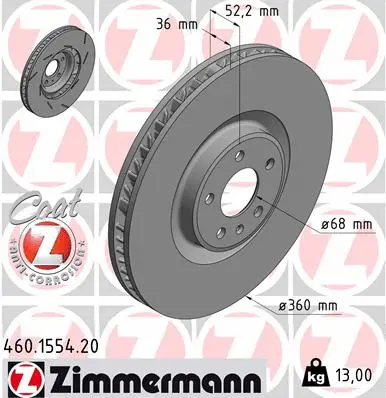Brake Disc (460.1554.20)