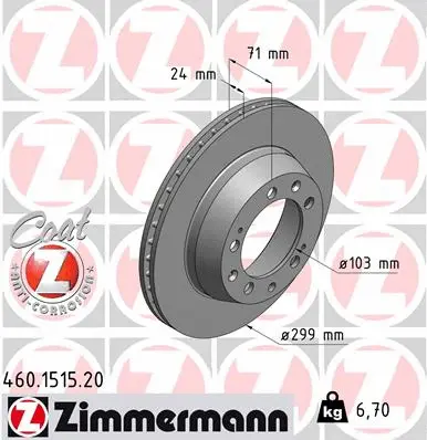 Brake Disc (460.1515.20)