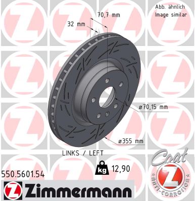 Brake Disc (550.5601.54)