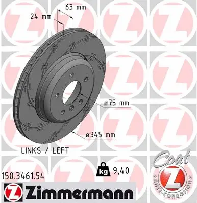 Brake Disc (150.3461.54)