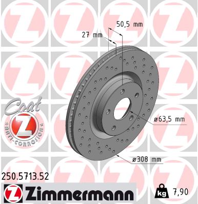 Brake Disc (250.5713.52)