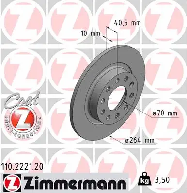 Brake Disc (110.2221.20)