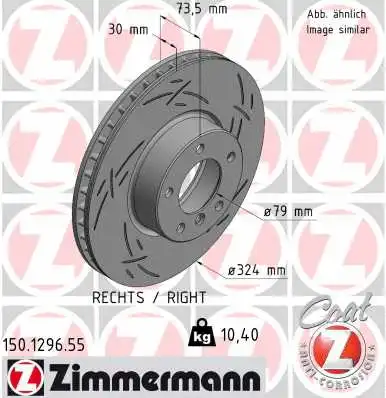 Brake Disc (150.1296.55)