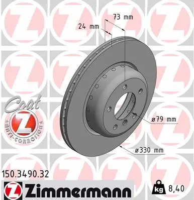 Brake Disc (150.3490.32)