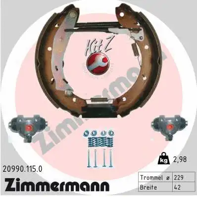 Brake Shoe Set (20990.115.0)