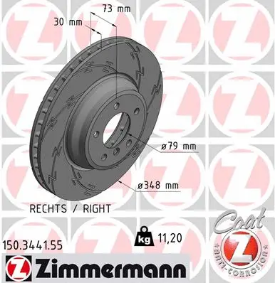 Brake Disc (150.3441.55)