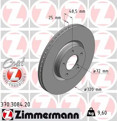Brake Disc (370.3084.20)