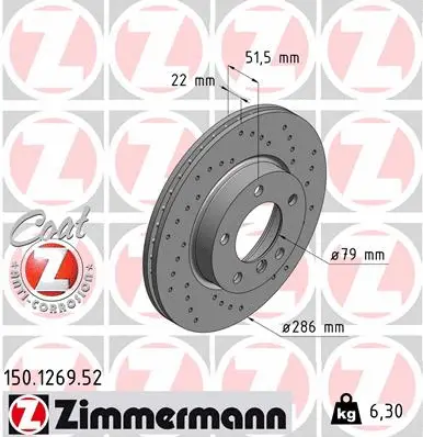 Brake Disc (150.1269.52)