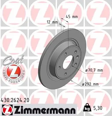 Brake Disc (430.2624.20)