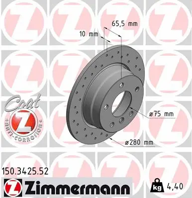 Brake Disc (150.3425.52)