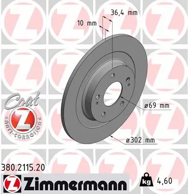 Brake Disc (380.2115.20)