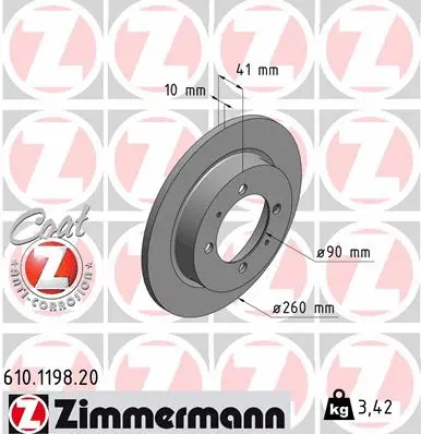 Brake Disc (610.1198.20)