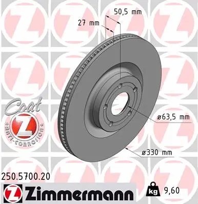 Brake Disc (250.5700.20)