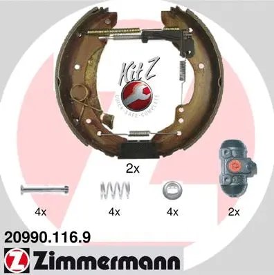 Brake Shoe Set (20990.116.9)