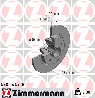 Brake Disc (470.2447.00)