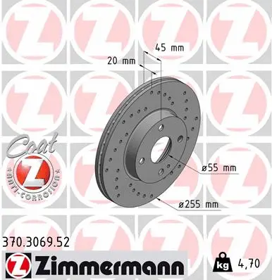 Brake Disc (370.3069.52)