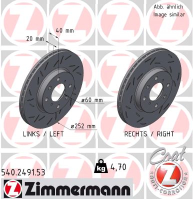 Brake Disc (540.2491.53)