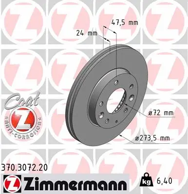 Brake Disc (370.3072.20)