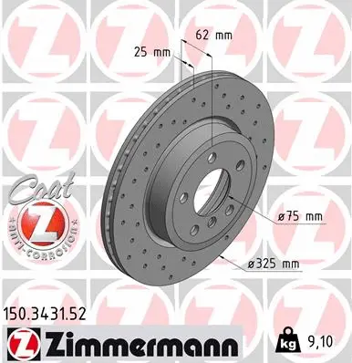 Brake Disc (150.3431.52)