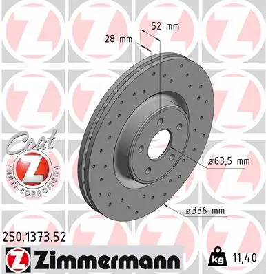 Brake Disc (250.1373.52)