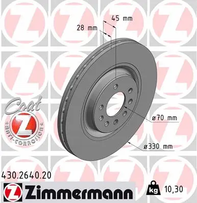 Brake Disc (430.2640.20)