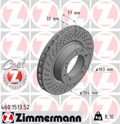 Brake Disc (460.1513.52)