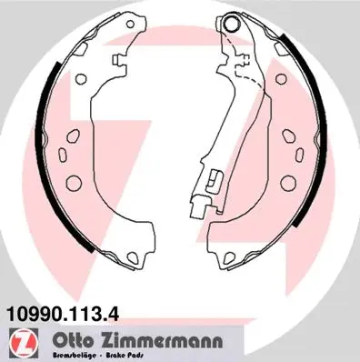 Brake Shoe Set (10990.113.4)