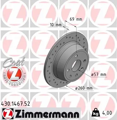 Brake Disc (430.1467.52)