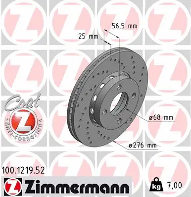 Brake Disc (100.1219.52)