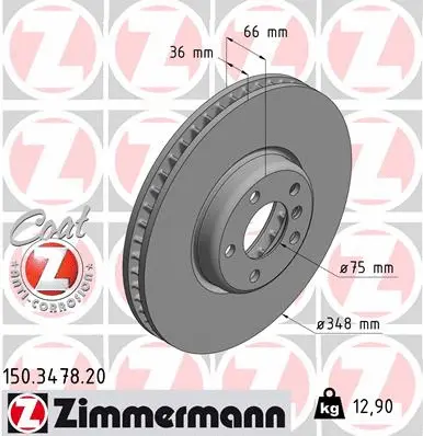 Brake Disc (150.3478.20)