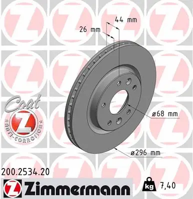 Brake Disc (200.2534.20)